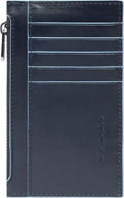 Чехол для кредитных карт Piquadro Blue Square PP6561B2R/BLU2 темно-синий натур.кожа