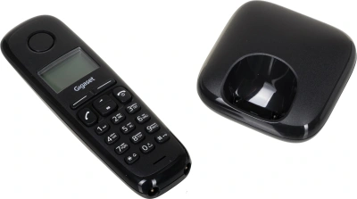 Р/Телефон Dect Gigaset A170 черный АОН