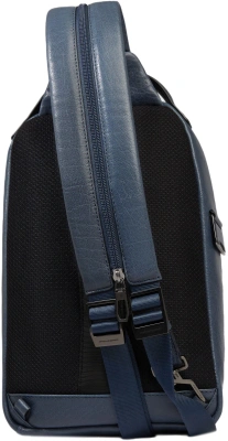 Рюкзак слинг мужской Piquadro Solm CA7028S141/AV серо-голубой натур.кожа