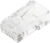 Коннектор PROconnect (05-1021-3) UTP кат.5E RJ45 прозрачный Коннектор PROconnect (05-1021-3) UTP кат.5E RJ45 прозрачный