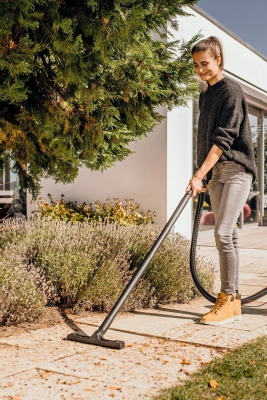 Строительный пылесос Karcher WD 3 V-17/4/20 1000Вт (уборка: сухая/влажная) желтый