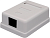 Розетка Suprlan 10-0355-1 наклад. RJ45 1 кат.6 UTP бел.