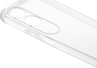 Чехол (клип-кейс) BoraSCO для Honor X5 Plus Bumper Case прозрачный (72471)