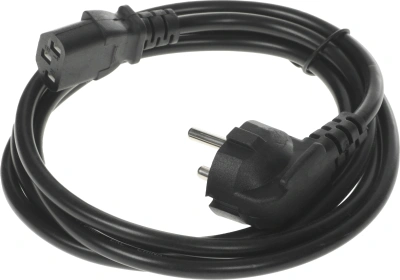 Шнур питания Rexant 11-1121 C13-Schuko проводник.:3x0.75мм2 1.8м 220В 6А черный
