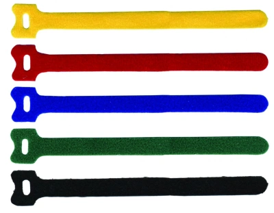 Хомут-липучка Lanmaster LAN-VCM180-GN 180x12мм (упак:20шт) нейлон/полиэтилен внутри помещений зеленый