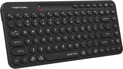 Клавиатура A4Tech FBK36C AS черный USB беспроводная BT/Radio slim Multimedia