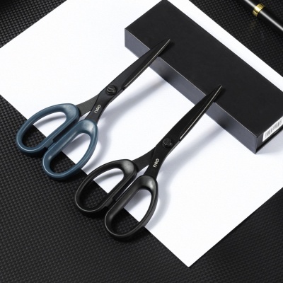 Ножницы Deli EZ501 офисные 210мм титановое покрытие сталь ассорти