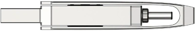 Флеш Диск Netac 32GB U782C NT03U782C-032G-32PN USB3.0 серебристый