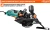 Циркулярная пила (дисковая) Sturm! CS5012MS 1000Вт (ручная) D диска.:125мм