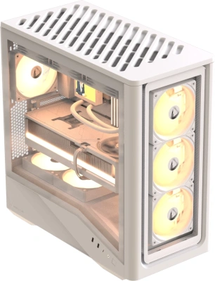 Корпус Formula Air Power G9 Duo PA белый без БП E-ATX 8x120mm 2x140mm 2xUSB3.0 audio bott PSU