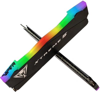 Память DDR5 2x16GB 8000MHz Patriot PVXR532G80C38K Viper Xtreme 5 RGB RTL Gaming PC5-64000 CL38 DIMM UDIMM 288-pin 1.45В с радиатором Ret