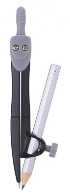 Циркуль Deli EG20804 металл в компл.:карандаш