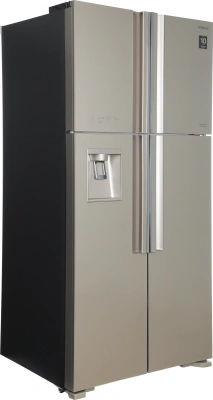 Холодильник Hitachi R-W660PUC7X GC 2-хкамерн. шампань глянц. инвертер