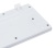 Клавиатура Оклик 420MRL белый USB slim Multimedia LED (1091227) кабель 1.5м
