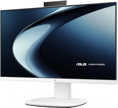 Моноблок Asus VM640KA-WPC0090 23.8" Full HD Ryzen AI 7 350 (2) 32Gb SSD1Tb Radeon 860M без ОС GbitEth WiFi BT 120W клавиатура мышь Cam белый 1920x1080