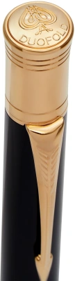 Ручка шариков. Parker Duofold K74 (1931386) Black GT M черн. черн. подар.кор.