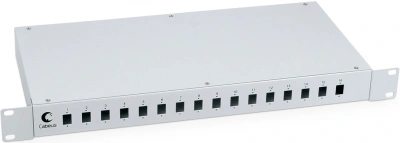 Кросс CabeusFO-19-16S FO-19-16SC 1U 16xSC/LC дупл.