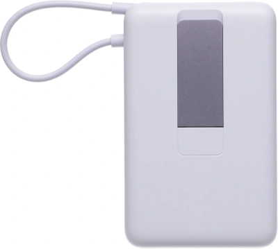 Мобильный аккумулятор Xiaomi Magnetic BHR08PAGL 10000mAh QC3.0/PD3.0 33W 3A USB-C беспров.зар. фиолетовый