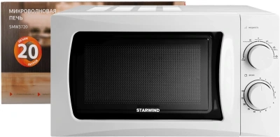 Микроволновая Печь Starwind SMW3720 20л. 700Вт белый