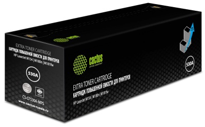Картридж лазерный Cactus CS-CF530A-MPS CF530X черный (3300стр.) для HP CLJ Pro M154a/M154nw/MFP M180n/M180nw/M181fw