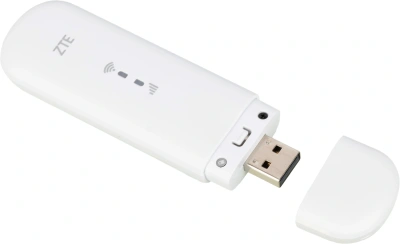 Модем 2G/3G/4G ZTE MF79N USB Wi-Fi Firewall +Router внешний белый