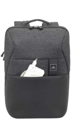 Рюкзак для ноутбука 15.6" Riva 8861 черный полиуретан/полиэстер (8861 BLACK)