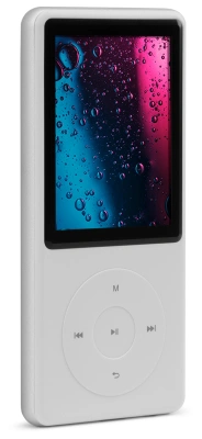 Плеер Hi-Fi Flash Digma M5 BT 16Gb белый/2.4"/FM/microSD/microSDHC