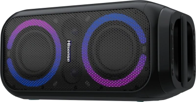 Минисистема Hisense Party Rocket 160 черный 160Вт USB BT