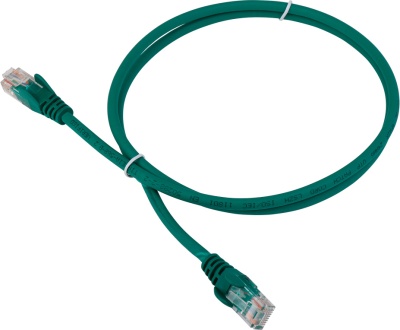 Патч-корд Lanmaster LAN-PC45/U5E-7.0-GN UTP RJ-45 вил.-вилка RJ-45 кат.5E 7м зеленый LSZH