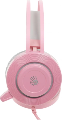 Наушники с микрофоном A4Tech Bloody G521 розовый 2.3м мониторные USB оголовье (G521 ( PINK ))