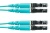 Патч-корд Panduit FX2ELLNLNSNM003 2x50/125 OM3 LC дуплекс-LC дуплекс 3м LSZH аквамарин Патч-корд Panduit FX2ELLNLNSNM003 2x50/125 OM3 LC дуплекс-LC дуплекс 3м LSZH аквамарин