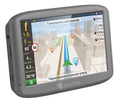 Навигатор Автомобильный GPS Navitel N500 MAG 5" 480x272 8Gb microSD черный Navitel