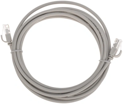 Патч-корд Rexant 02-0380-3 U/UTP RJ-45 вил.-вилка RJ-45 кат.6A 3м серый LSZH
