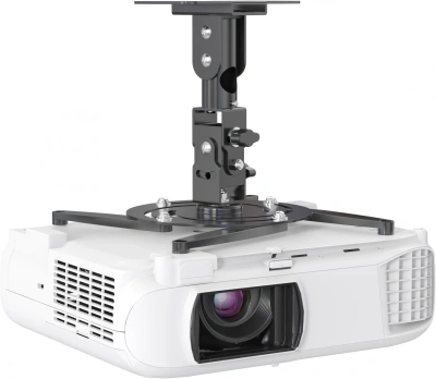 Кронштейн для проектора Cactus CS-VM-PR04-BK черный макс.10кг потолочный поворот и наклон