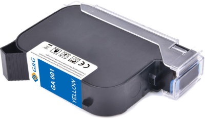 Картридж струйный G&G GA-001Y желт.пигм. (42мл) для G&G GG-HH1001 с чипом