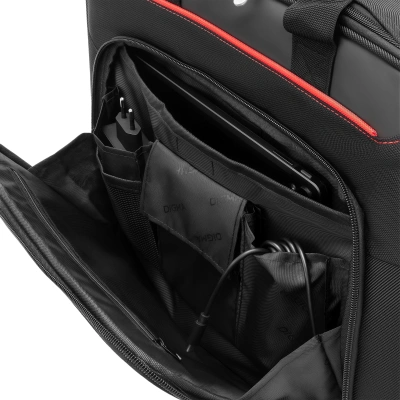 Сумка для ноутбука 15.6" Digma HC-212 черный/красный полиэстер (HC212BKR)