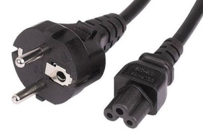 Кабель Buro BU-PCAB-1.8-3PIN IEC C5 (3-pin) Евровилка 1.8м