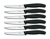 Набор ножей кухон. Victorinox Swiss Classic 6.7233.6 компл.:6предм. черный европодвес