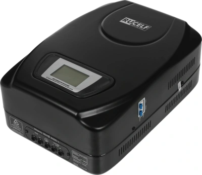 Стабилизатор напряжения Rucelf SDW.II-6000-L 6кВА однофазный черный (SDWII-6000-L)