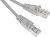 Патч-корд Buro UTP-5E-5M-G-LSZH UTP cat.5E 5м серый RJ-45 (m)-RJ-45 (m)