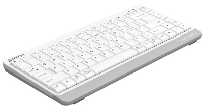 Клавиатура A4Tech FBK11 белый/серый USB беспроводная BT/Radio slim (FBK11 WHITE)
