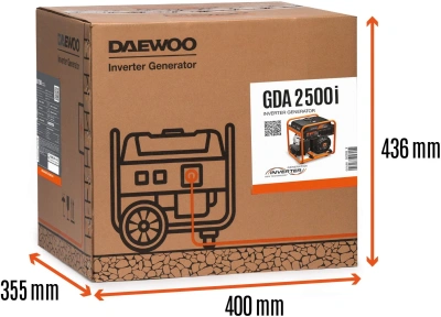 Генератор Daewoo GDA 2500i 2.5кВт