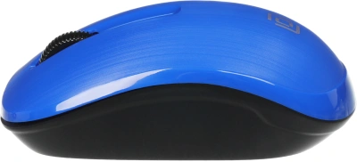 Мышь Оклик 525MW черный/синий оптическая 1000dpi беспров. USB для ноутбука 3but (1090723)