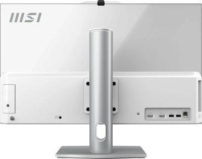Моноблок MSI Modern AM242P 1M-1020XRU 23.8" Full HD Core 7 150U (1.8) 16Gb SSD512Gb Graphics без ОС GbitEth WiFi BT 120W клавиатура мышь Cam белый 1920x1080