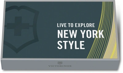 Нож перочинный Victorinox Companion New York Style (1.3909.E223) 91мм 16функц. серый подар.коробка в комплекте: шнурок на шею
