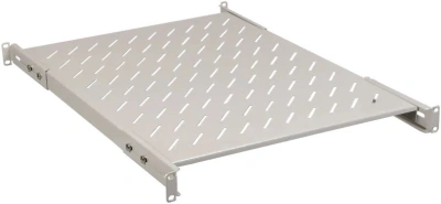 Полка стационарная ITK FS35-400PI-R 1U нагр.:100кг. 19" 400мм серый
