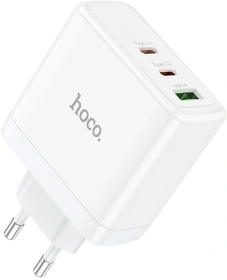 Сетевое зар./устр. Hoco N30 Glory 25W 3.25A+3A+1.5A (PD+QC) универсальное белый (84155)