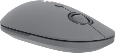 Мышь Оклик 409MW графитовый оптическая 1600dpi silent беспров. BT/Radio USB для ноутбука 4but (2007545)