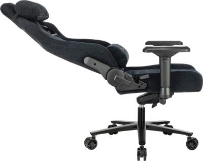 Кресло игровое A4Tech Bloody GC-660 черный Formula 999 искусственная замша с подголов. крестов. металл