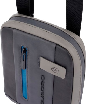 Сумка мужская Piquadro Urban CA3084UB00/NGR черная/серая натур.кожа